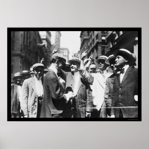 Pôster Mercado 1916 do freio dos comerciantes conservados