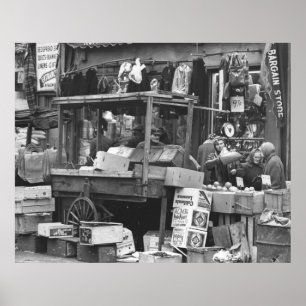 Poster Mercado de Brownsville, Brooklyn: 1962