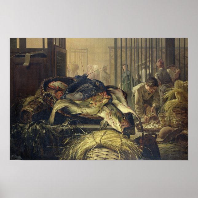 Poster Mercado do peixe (Frente)