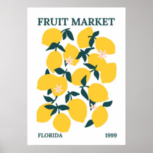 Poster Mercado fruta