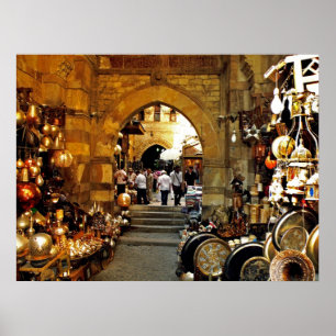 Pôster Mercado Khan al-khalili