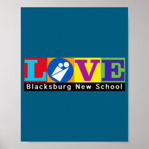 Poster Mercadoria Adulto Escuro Nova Escola Blacksburg