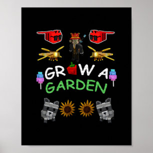 Poster Mercadoria de Fã de Gamer Cultive Uma Jardim 