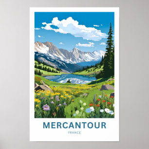 Poster Mercantour France Travel Print