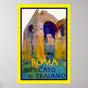 Pôster ~ Mercato di Traiano de Roma