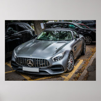 Poster Mercedes AMG SL Roadster