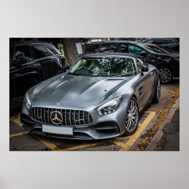 Poster Mercedes AMG SL Roadster (Frente)