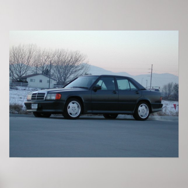 Pôster Mercedes-Benz 190 E 2.3-16 (Frente)