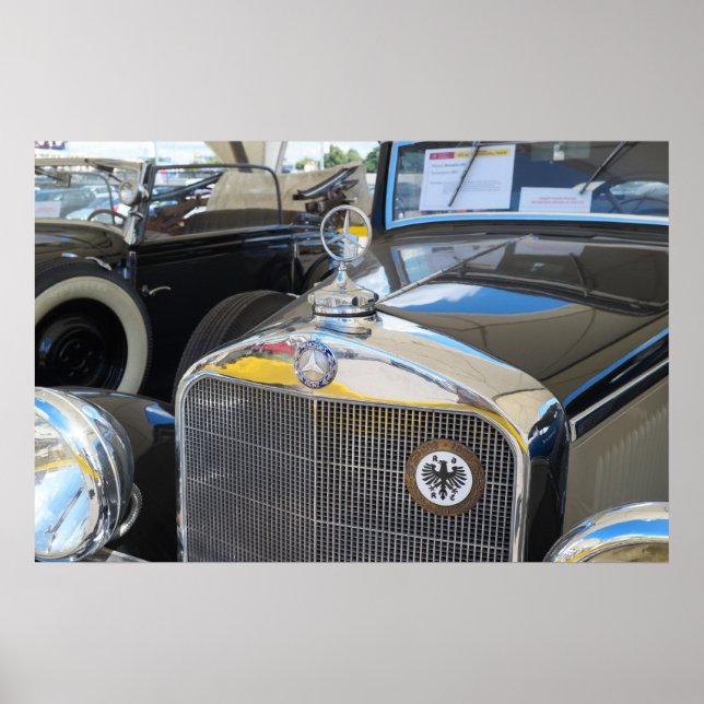 Poster Mercedes-Benz 260D. O primeiro carro a diesel do m (Frente)