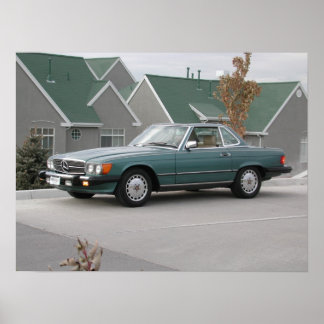 Pôster Mercedes-Benz 560 SL