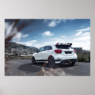 Poster Mercedes-Benz A45 AMG