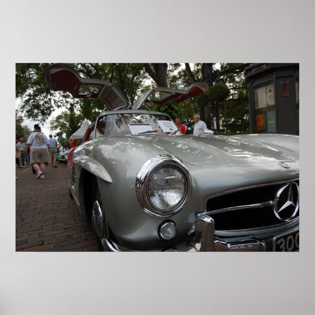 Poster Mercedes Gullwing (Frente)