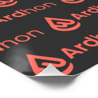 Pôster merch da marca Ardhon - use seu estilo, do seu jei