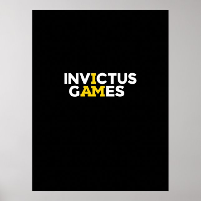 Poster Merchandise dos Jogos da Invictus 32 (Frente)