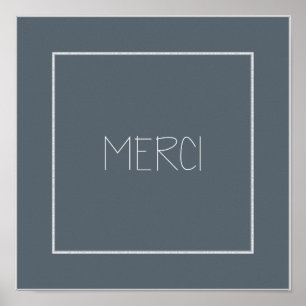 Poster MERCI - Obrigado