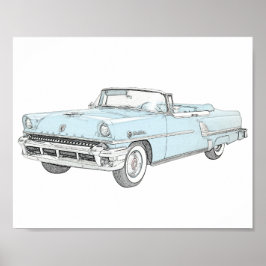 POSTER MERCURY MONTCLAIR 1955