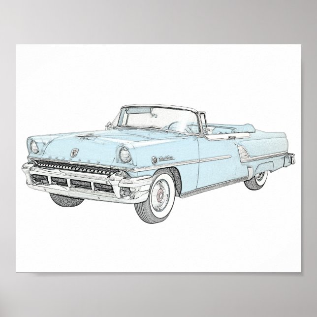 POSTER MERCURY MONTCLAIR 1955 (Frente)