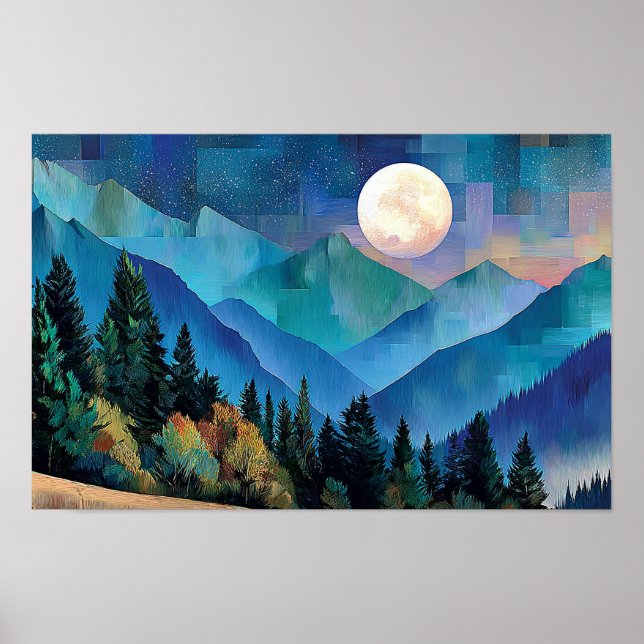 Poster Mercy in the Night Sky (Frente)