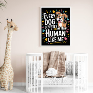 Poster Merecendo Companheiro Canino