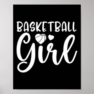 Poster Mergulhadora Garota de Basquete
