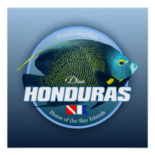 Pôster Mergulhe nas Honduras (DD2)