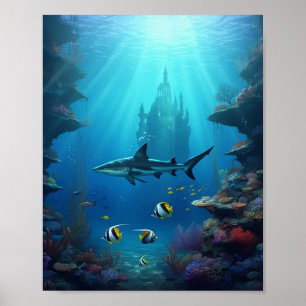 Poster Mergulhe no mistério
