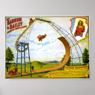 Poster Mergulho de excitação do Bolide de L'Auto do
