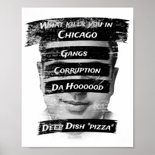 Poster Merica Humor America USA Funny Patriotismo Chicago