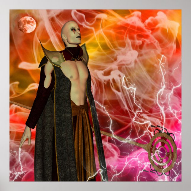 Pôster Merlin (Frente)