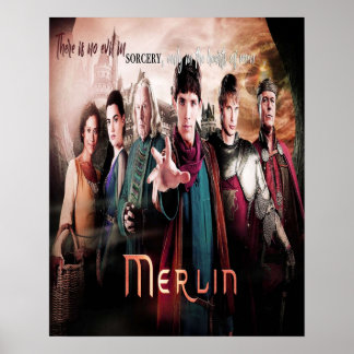 POSTER MERLIN BBC TV MOSTRA FANTASIA