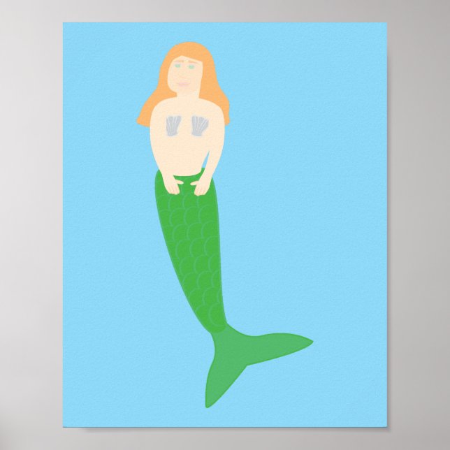 Poster Mermaid (Frente)