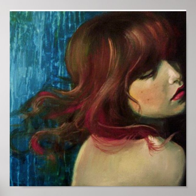 Pôster Mermaid (canvas print) (Frente)