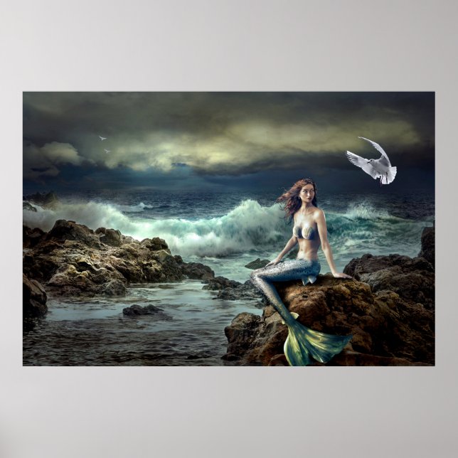 Poster Mermaid Fantasy (Frente)