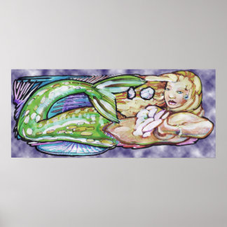 Poster Mermaid Print