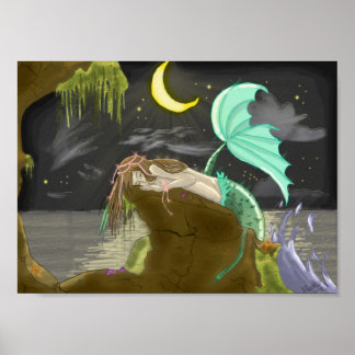 Poster mermaidmoonlight por Rainbows Experimentais