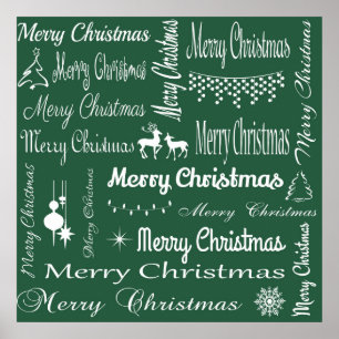 Pôster Merry Christmas