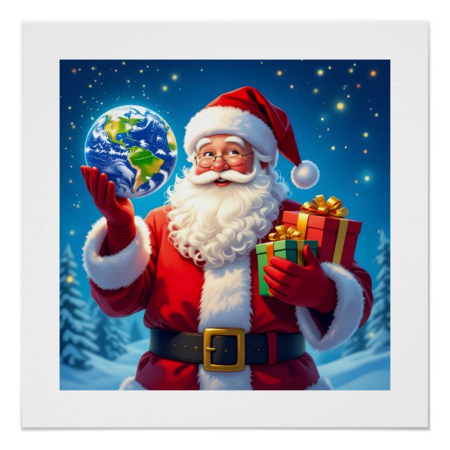 Pôster „Merry Christmas“1 (Frente)