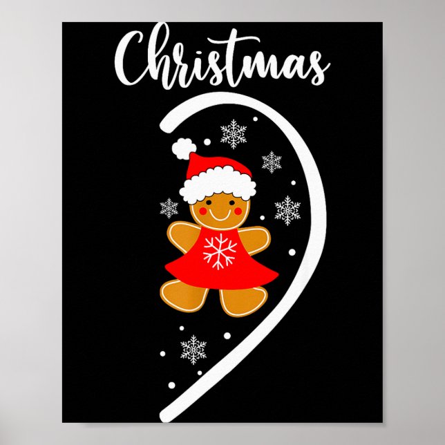 Poster Merry Xmas Matching Christmas Pajama Black Crew Ne (Frente)