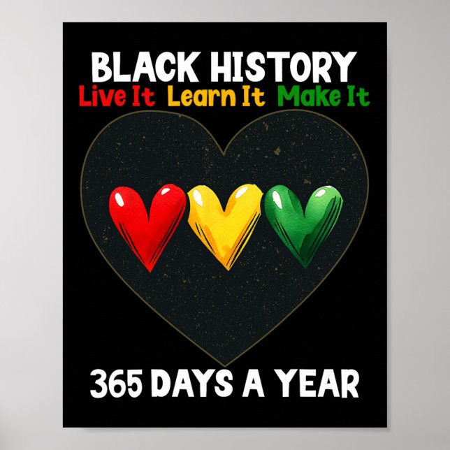 Poster Mês da História Negra 2025 Viva Aprenda Faça  (Frente)