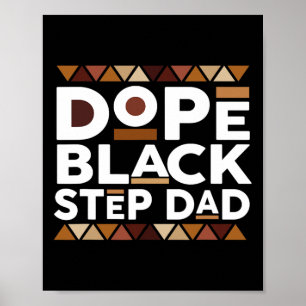 Poster Mês da História Negra Família Correspondente Droga
