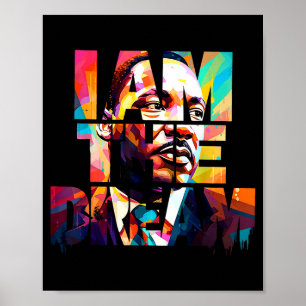 Poster Mês da História Negra Martin Tem Sonho Luther King