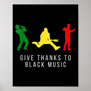 Poster Mês da História Negra Orgulho Melanina Afro-Americ