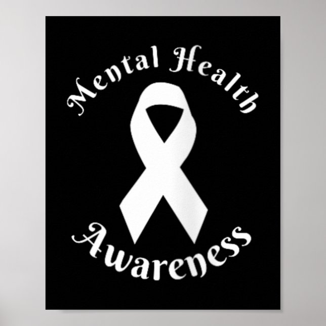 Poster Mês da Saúde Mental das Mulheres Use Verde Mental (Frente)