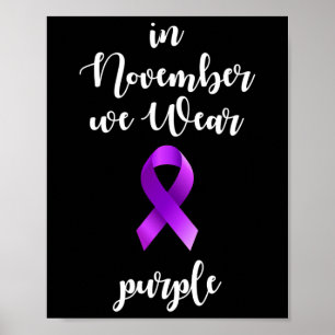 Poster Mês De Consciência Da Epilepsia Em Novembro Vestim