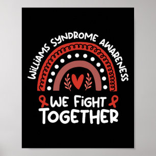 Poster Mês de Conscientização da Luta Juntos Síndrome de