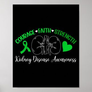 Poster Mês de conscientização sobre doença renal doença r