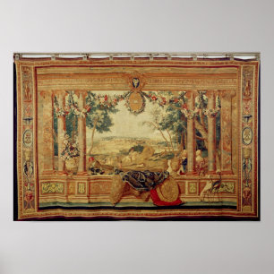 Pôster Mês de junho/ Chateau de Fontainebleau