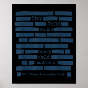 Poster Mês de Prevenção à Criança Toda Criança Redigir