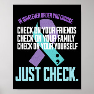 Poster Mês de Prevenção para Homens, Família e Amigos