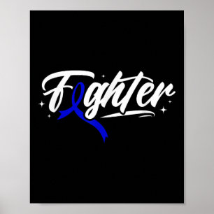 Poster Mês de Sensibilização do Friso Azul de Combate ao 